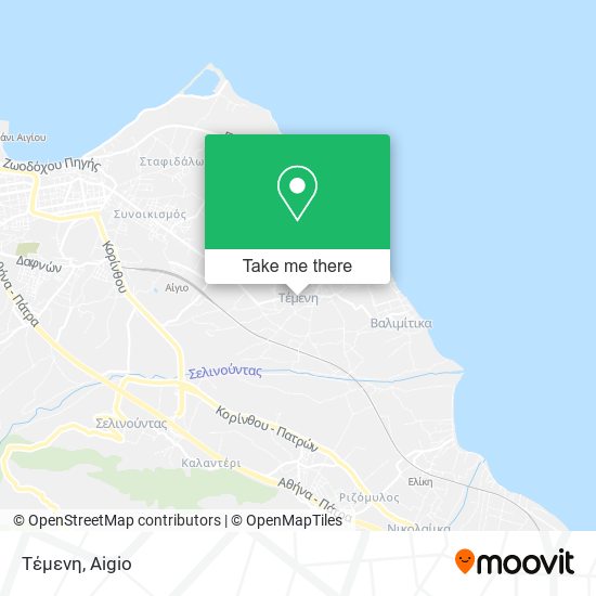Τέμενη map