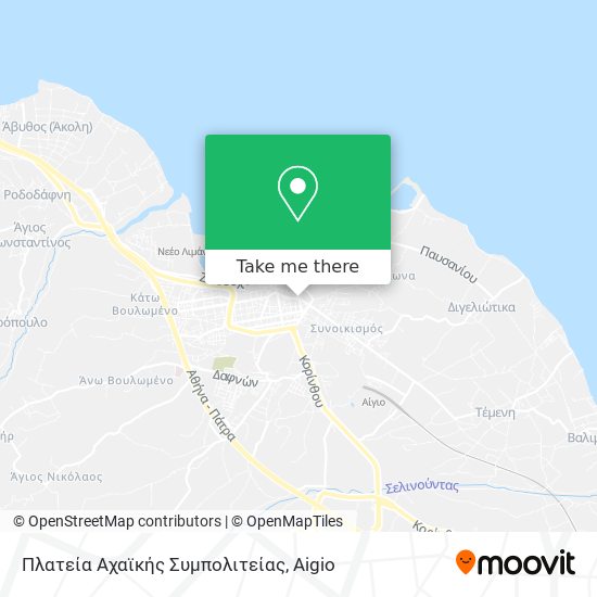 Πλατεία Αχαϊκής Συμπολιτείας map