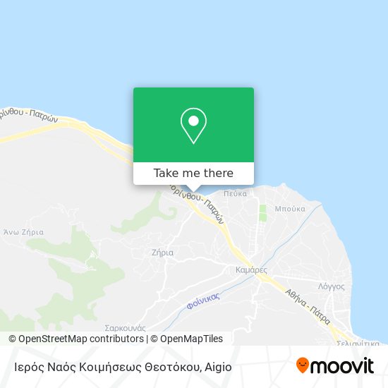 Ιερός Ναός Κοιμήσεως Θεοτόκου map