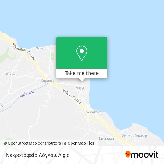 Νεκροταφείο Λόγγου map