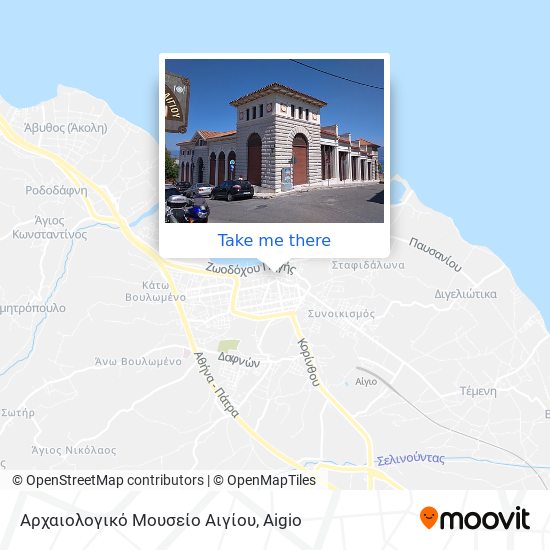Αρχαιολογικό Μουσείο Αιγίου map