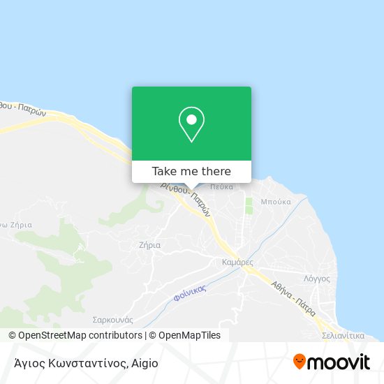 Άγιος Κωνσταντίνος map