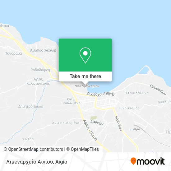 Λιμεναρχείο Αιγίου map