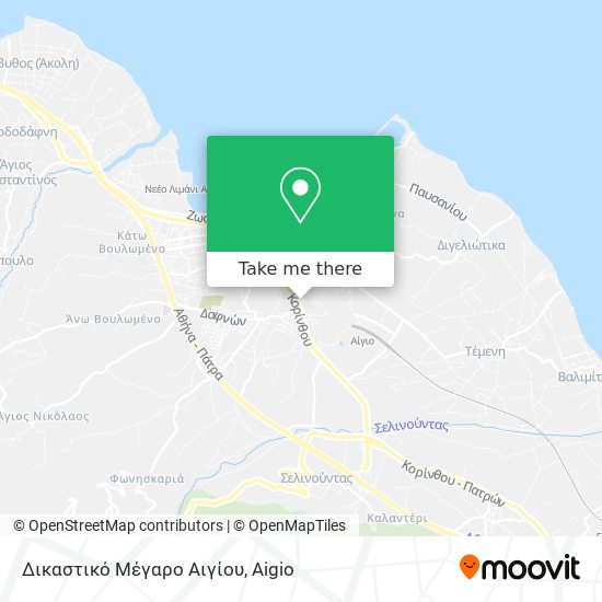 Δικαστικό Μέγαρο Αιγίου map