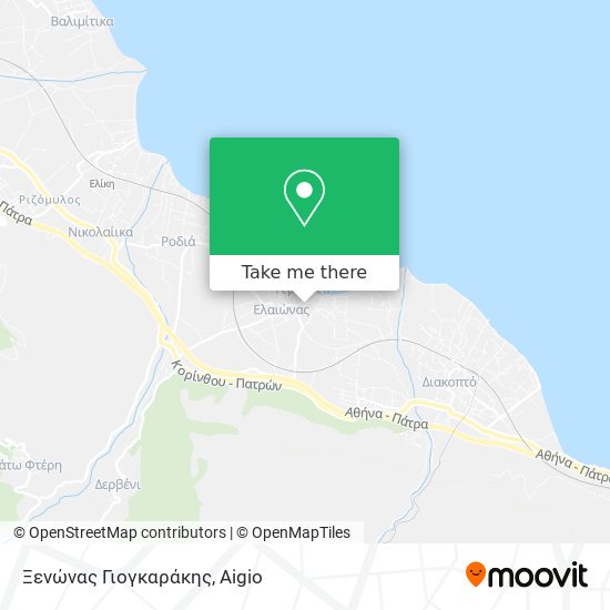 Ξενώνας Γιογκαράκης map