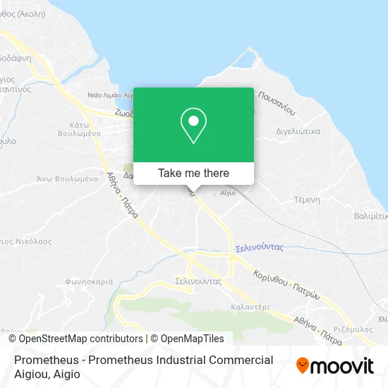 Prometheus - Prometheus Industrial Commercial Aigiou map