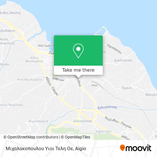 Μιχαλακοπουλου Υιοι Τελη Οε map