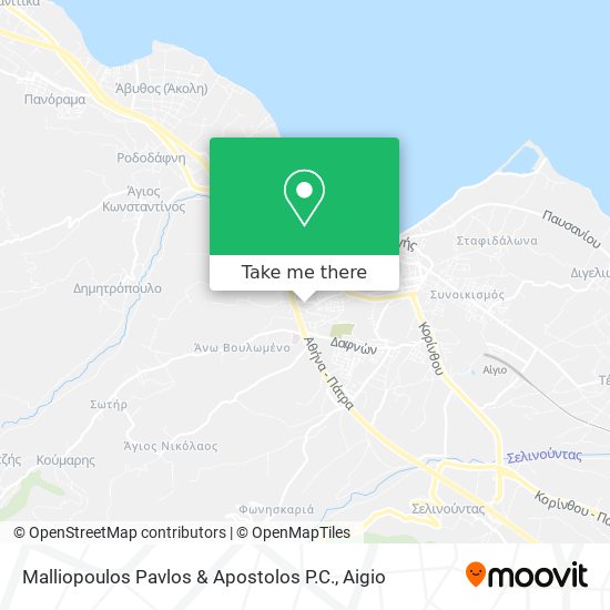 Malliopoulos Pavlos & Apostolos P.C. map