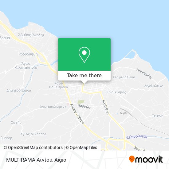 MULTIRAMA Αιγίου map