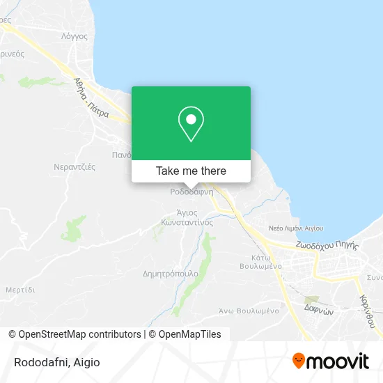 Rododafni map