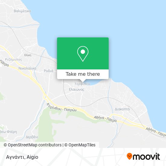 Αγνάντι map
