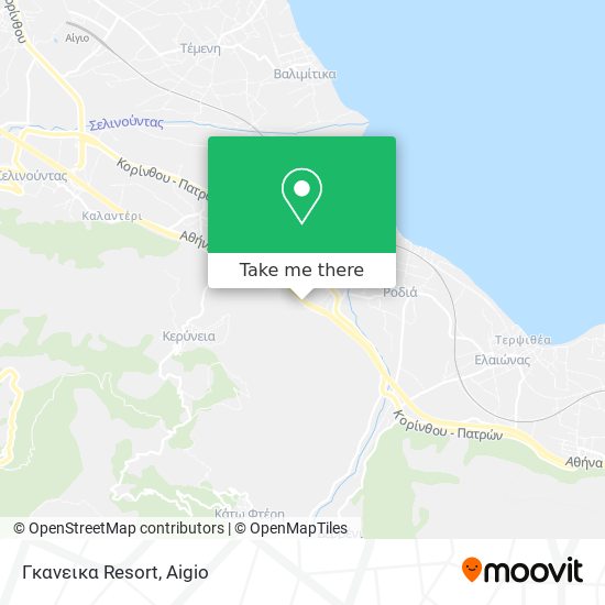 Γκανεικα Resort map