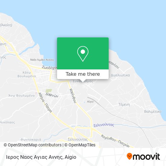 Ιερος Ναος Αγιας Αννης map