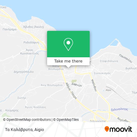 Τα Καλάβρυτα map