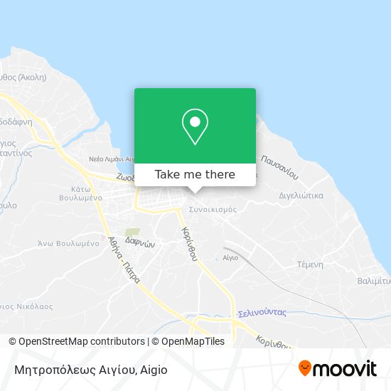 Μητροπόλεως Αιγίου map
