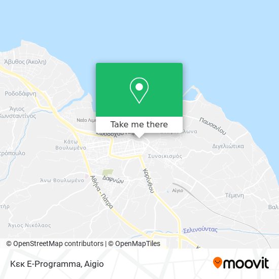 Κεκ E-Programma map