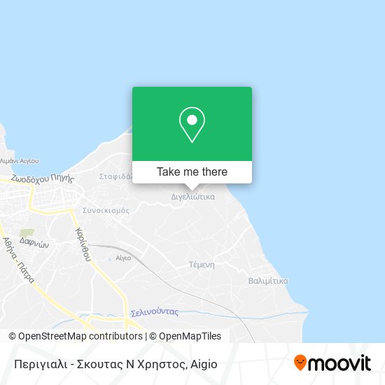 Περιγιαλι - Σκουτας Ν Χρηστος map