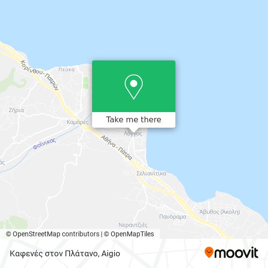Καφενές στον Πλάτανο map