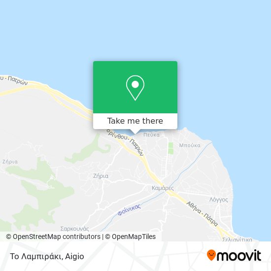 Το Λαμπιράκι map