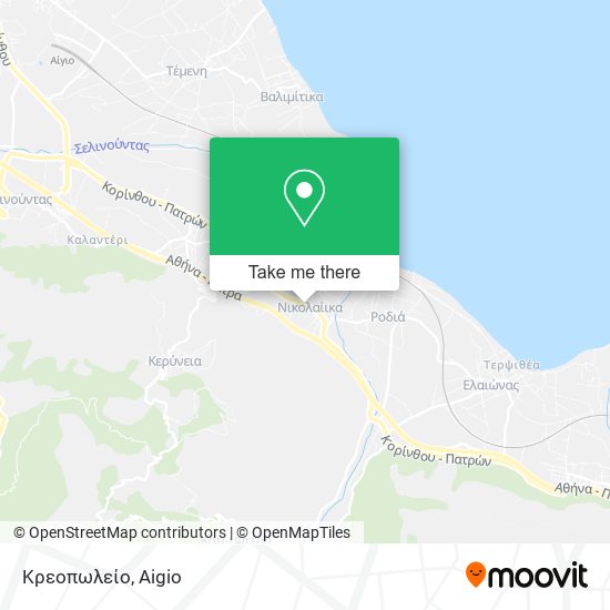 Κρεοπωλείο map