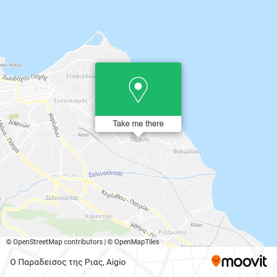 Ο Παραδεισος της Ριας map