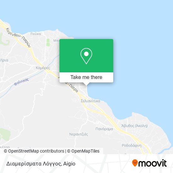 Διαμερίσματα Λόγγος map