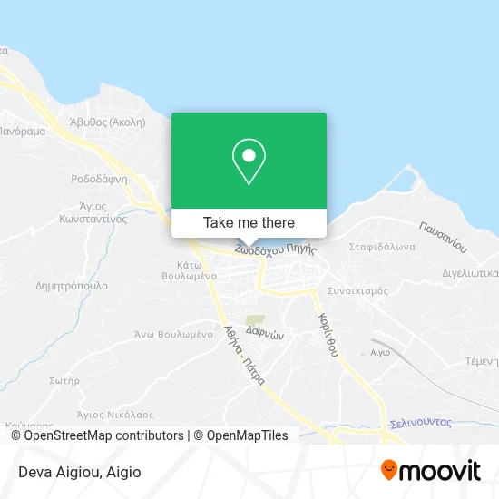 Deva Aigiou map