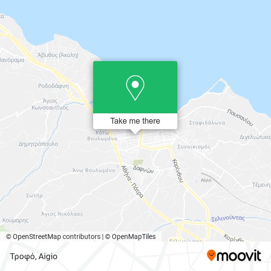 Τροφό map