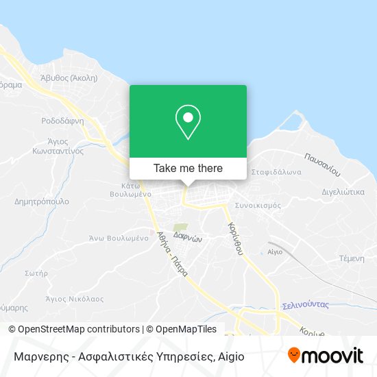 Μαρνερης - Ασφαλιστικές Υπηρεσίες map