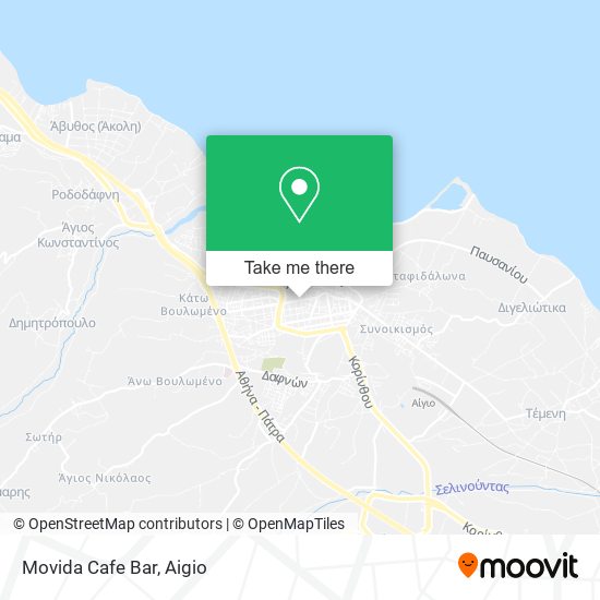 Movida Cafe Bar map