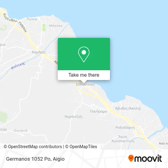 Germanos 1052 Po map