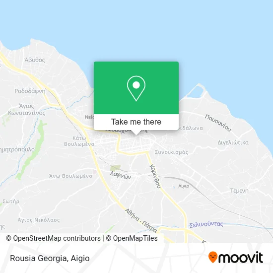 Rousia Georgia map