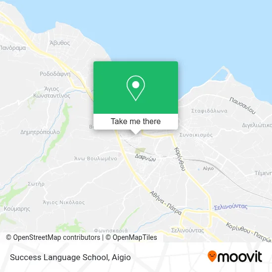 Success Language School map