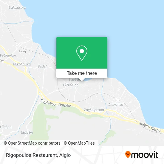 Rigopoulos Restaurant map