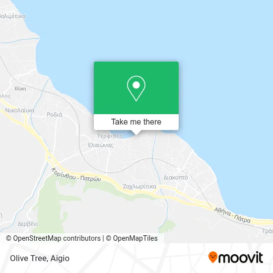 Olive Tree map