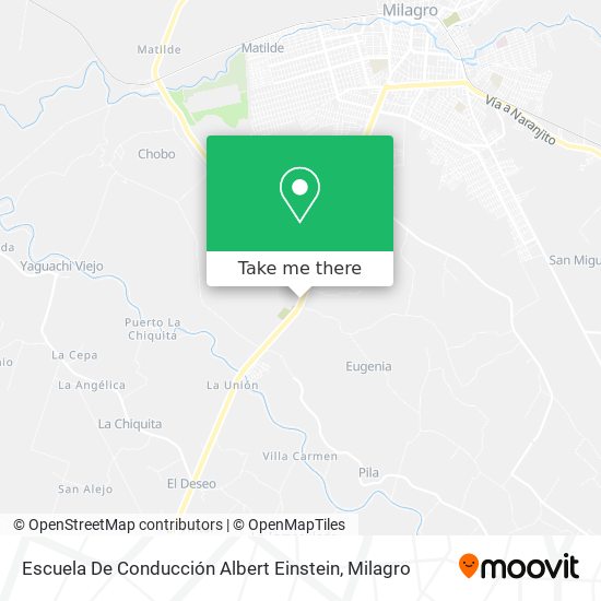 Mapa de Escuela De Conducción Albert Einstein