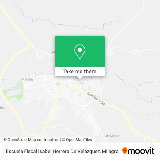 Mapa de Escuela Fiscal Isabel Herrera De Velázquez