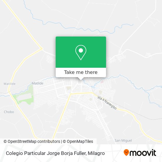 Colegio Particular Jorge Borja Fuller map