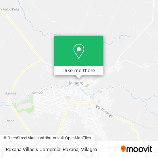 Mapa de Roxana Villacis Comercial Roxana