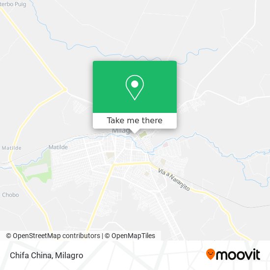 Mapa de Chifa China