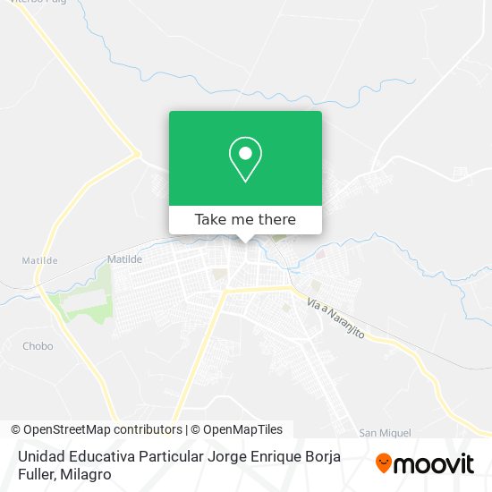Unidad Educativa Particular Jorge Enrique Borja Fuller map