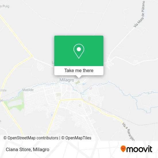 Ciana Store map