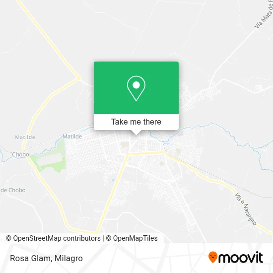 Rosa Glam map