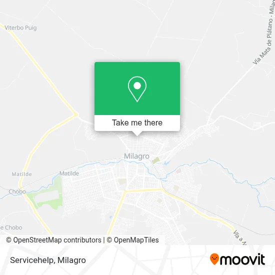 Servicehelp map