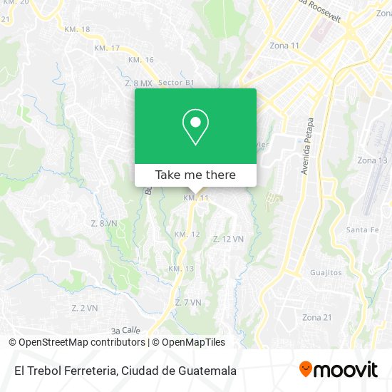 El Trebol Ferreteria map