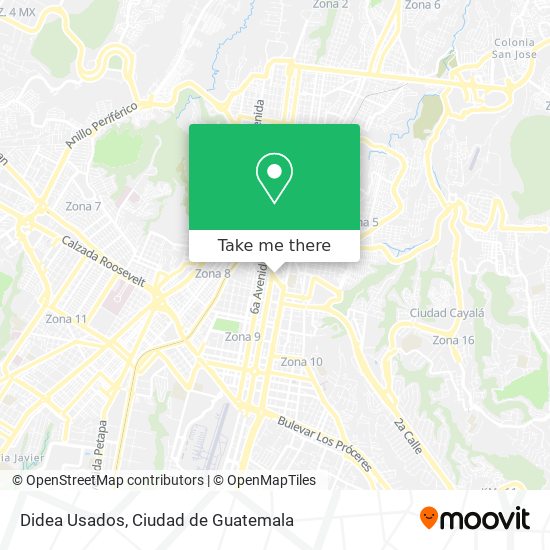 Didea Usados map