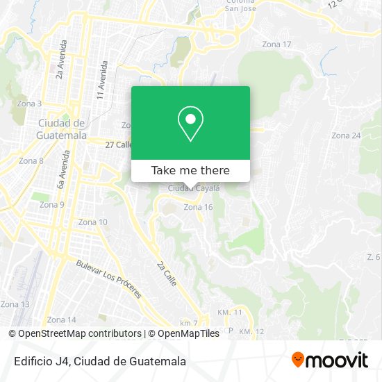 Edificio J4 map