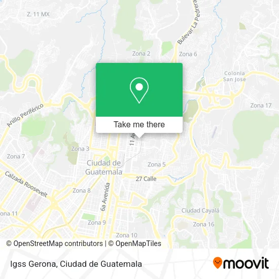 Mapa de Igss Gerona