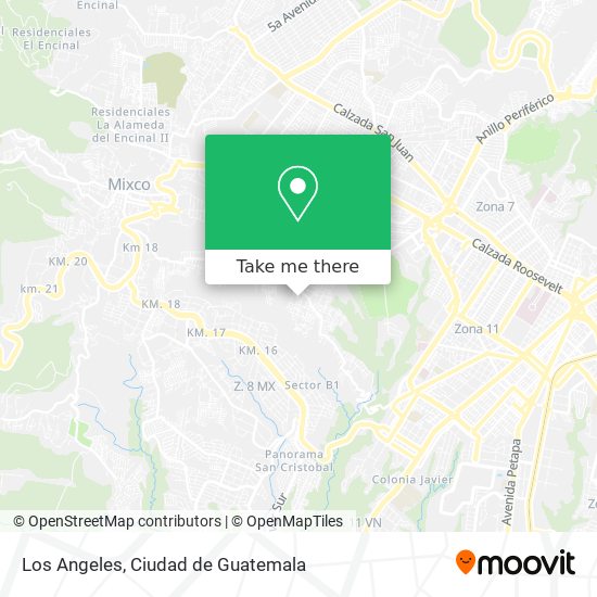 Los Angeles map