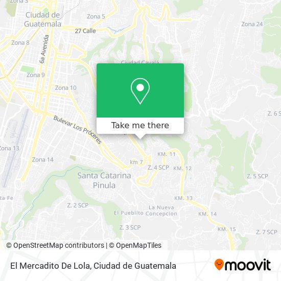 El Mercadito De Lola map